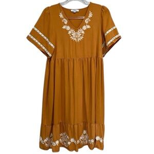 Polagram boho style dress size M